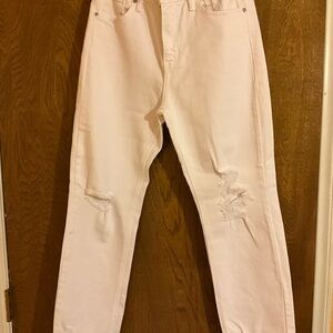 Just Black Optic White Denim Jeans